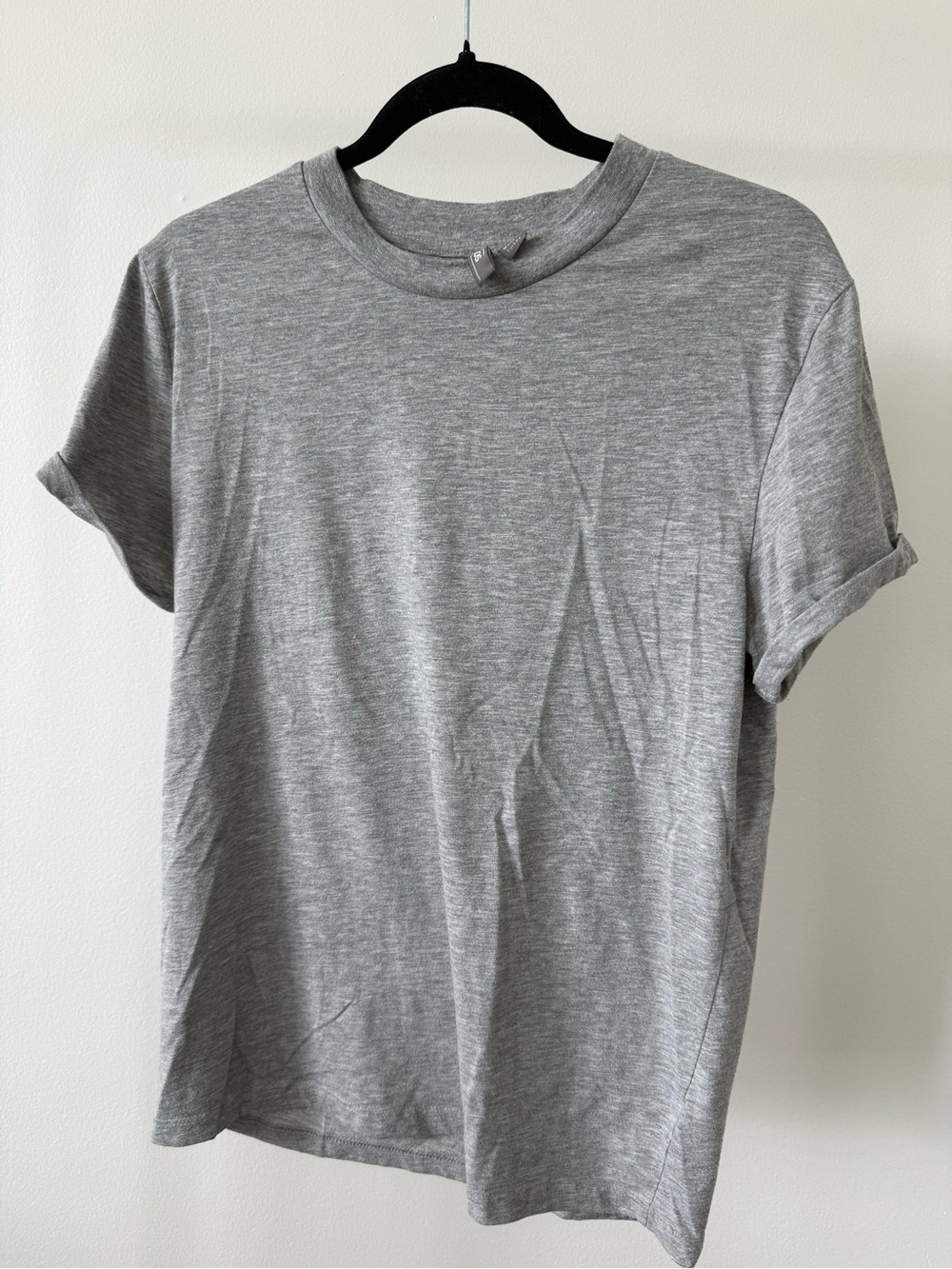 ASOS Heather Gray Short Sleeve Crewneck Tee